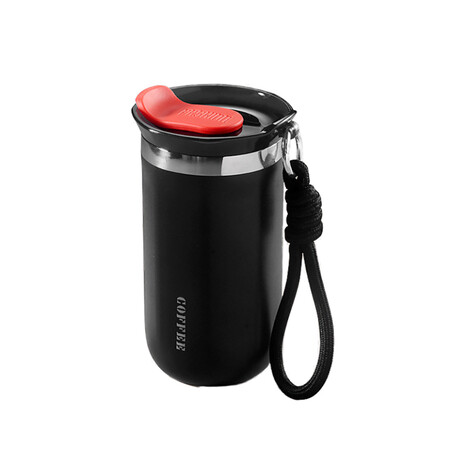 Askılı Termos Bardak 360ml, 8102 Siyah - 2