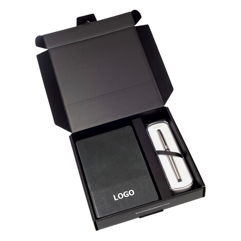 Boss Defter & Kalem Seti 2236, Siyah - Thumbnail