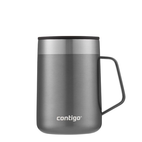 Contigo Streeterville Vakumlu Masa Kupası 420 ml, Antrasit - Thumbnail