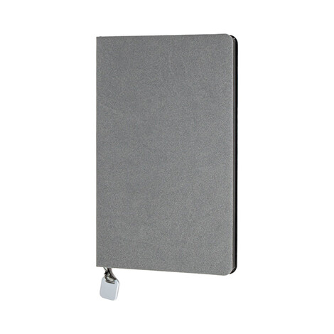 Esnek Kapaklı Defter 13x21cm 2169, Gri - Thumbnail
