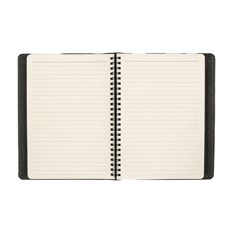 Gizli Spiralli Defter 21,5x15cm 1466 Gri - Thumbnail