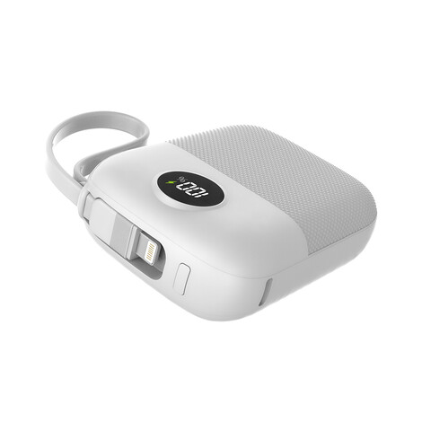 Hızlı Şarj Powerbank 10000 mAh MP110, Beyaz - Thumbnail