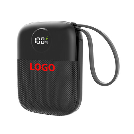 Hızlı Şarj Powerbank 10000 mAh MP110, Siyah - Thumbnail