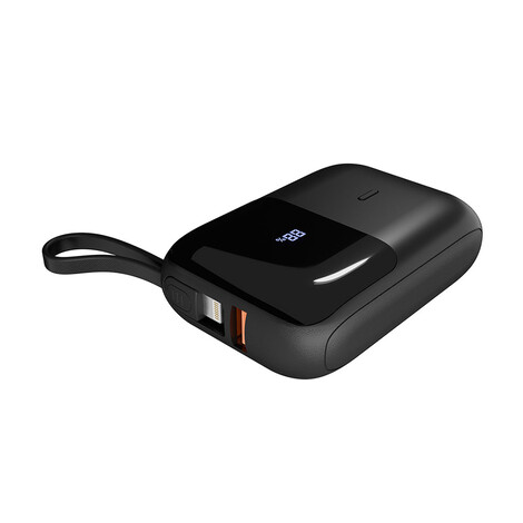 Hızlı Şarj Powerbank 10000 mAh P109M, Siyah - Thumbnail