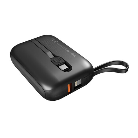 Hızlı Şarj Powerbank 10000 mAh P109M, Siyah - Thumbnail