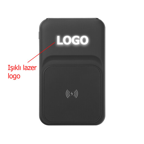 Hızlı Şarj Powerbank 10000mAh P135, Siyah - Thumbnail