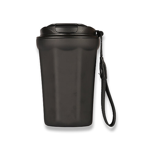 Isı Göstergeli Termos Bardak 360Ml, 3085 Siyah - 1