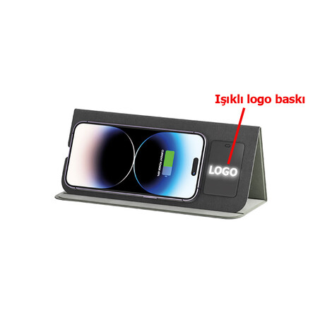 Kablosuz Şarjlı Stand & Mousepad 4446 - 3