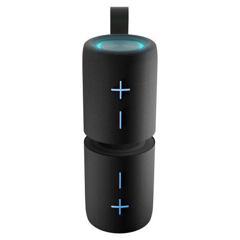 Mıknatıslı 2x10W Bluetooth Hoparlör Sl-S80, Siyah - Thumbnail