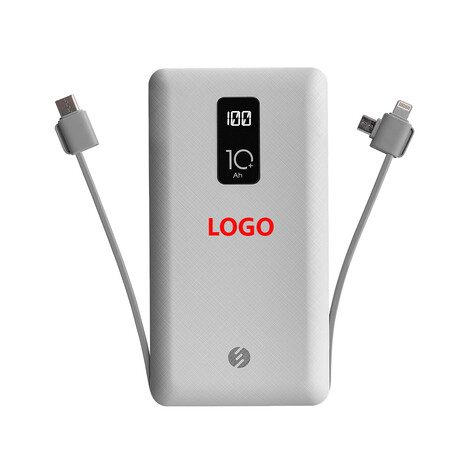 Powerbank 10000 Mah Ip-T100C, Beyaz - Thumbnail