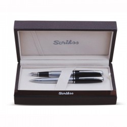 Scrikss Üçlü Kalem Set 35, Krom-Altın - 3