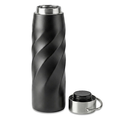 Spiral Çelik Termos 500Ml 3080,Siyah - 2