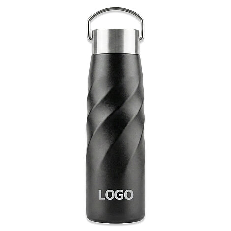 Spiral Çelik Termos 500Ml 3080,Siyah - 3