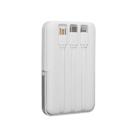 Standlı Magsafe Powerbank 10000mAh M1029, Beyaz - Thumbnail